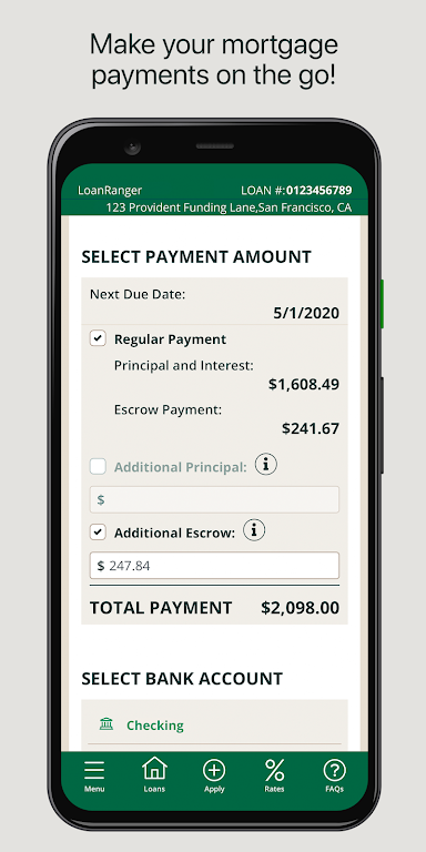 Provident Funding Screenshot 2