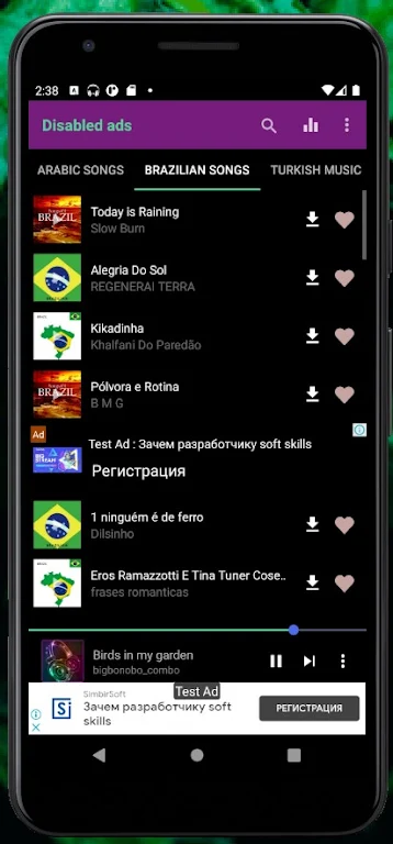 Audio Songs Download App Free Screenshot 3