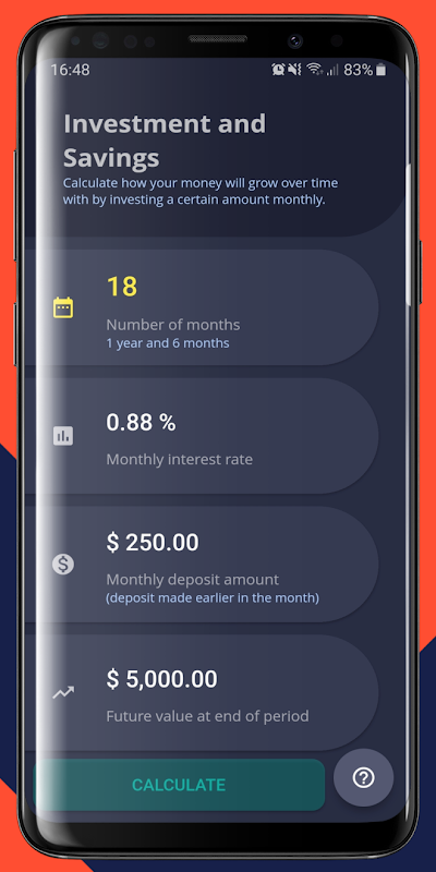 Financial Calculator Invest Screenshot 4