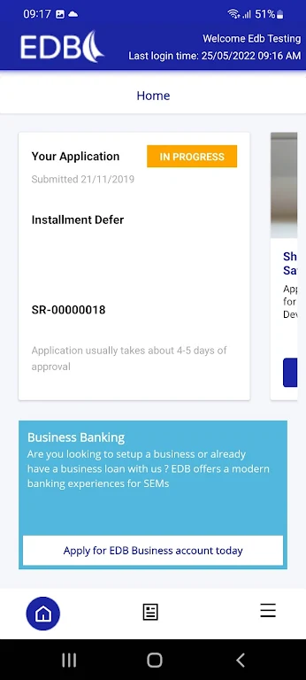 EDB Home Finance Screenshot 2