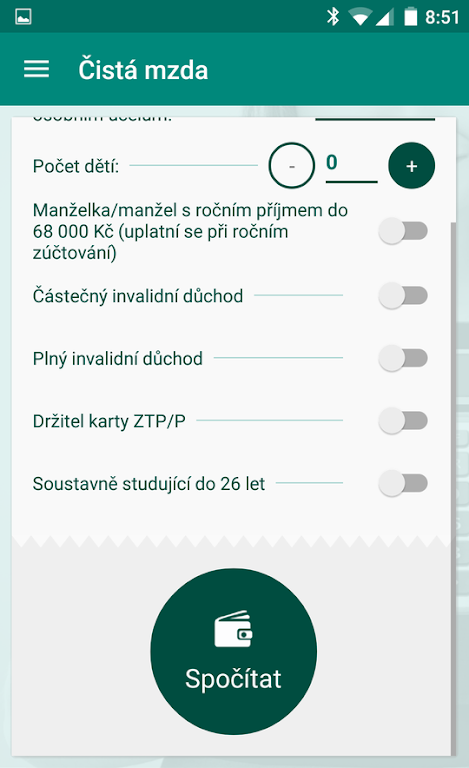 Finanční kalkulačky Screenshot 2