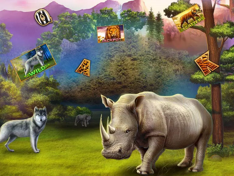 Wild Animals Slots Game Screenshot 3