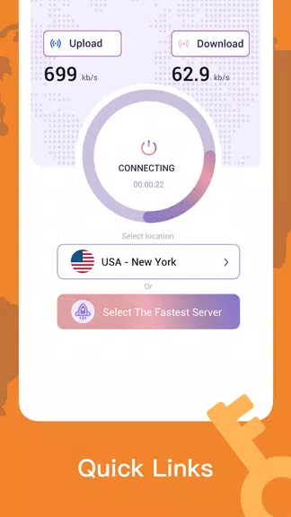 Rocket VPN - Fast  VPN Proxy Screenshot 2