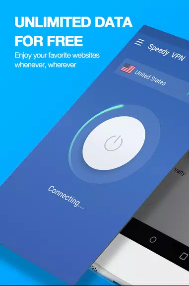 Free VPN proxy by Speedy VPN Screenshot 1