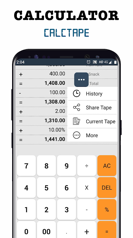 Tap Calc - EMI Calculator Screenshot 4