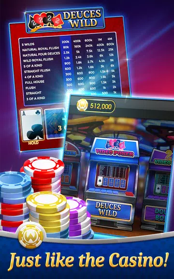 Video Poker: Royal Flush Screenshot 2