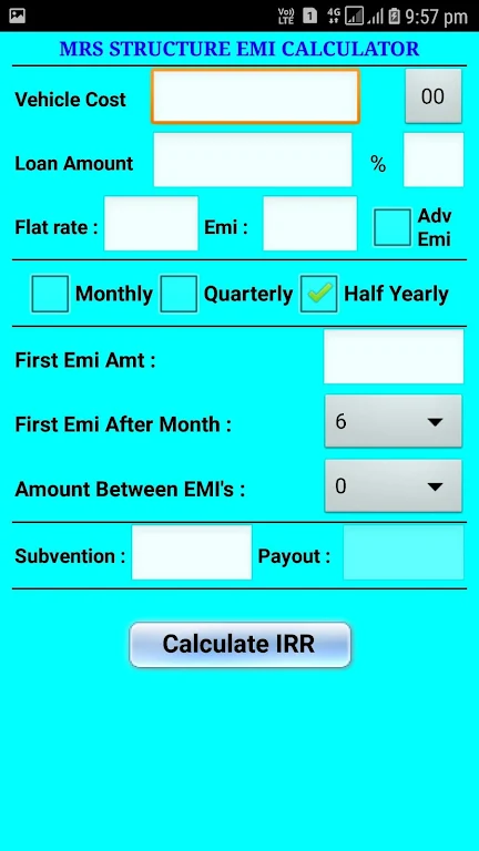 MRS Emi Calculator Screenshot 4