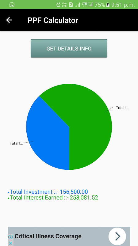 My Finance Calculator Screenshot 1