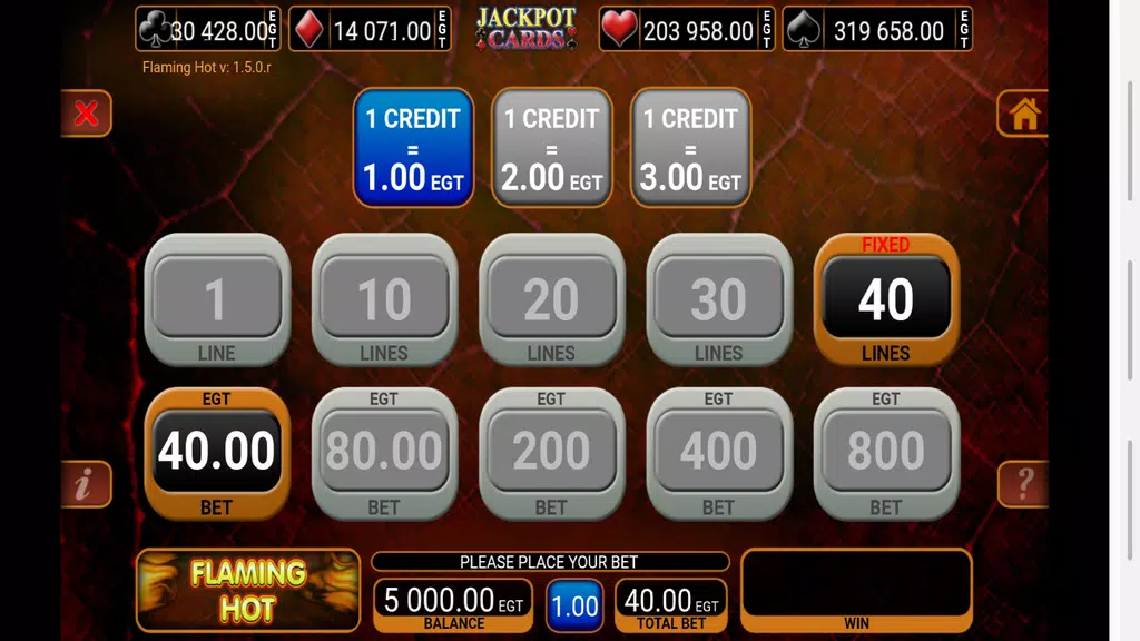 Flaming Hot Slot Screenshot 4