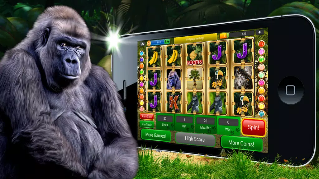 Gorilla Slots Free Slot Casino Screenshot 1