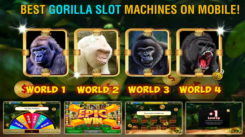 Gorilla Slots Free Slot Casino Screenshot 2