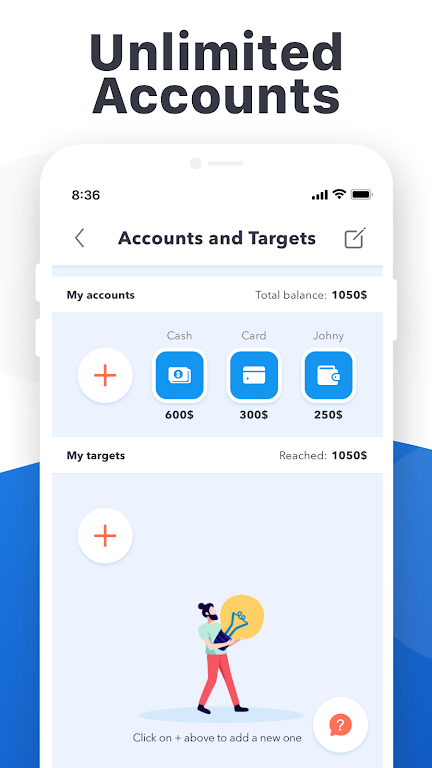 Expense tracker, Money manager Screenshot 2