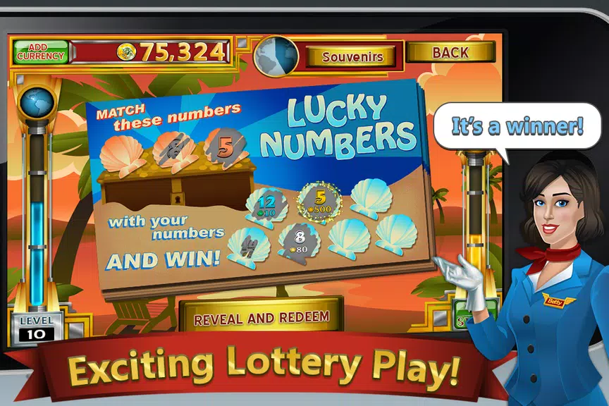 Scratch-Off Ticket Lottery Screenshot 1