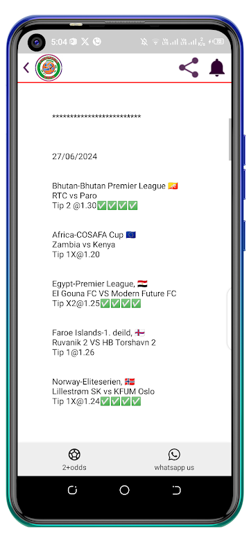 Premier Tips Bets Screenshot 3