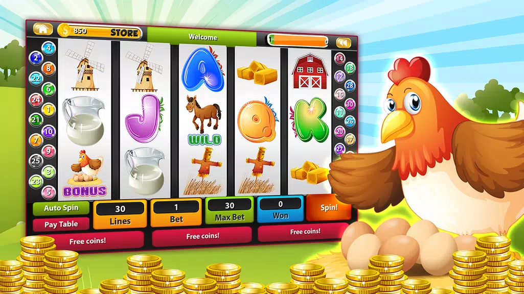 Farm Slot : Free Casino Game!! Screenshot 1