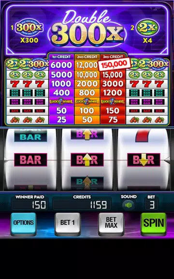 Double 300x Slot Machine Screenshot 1