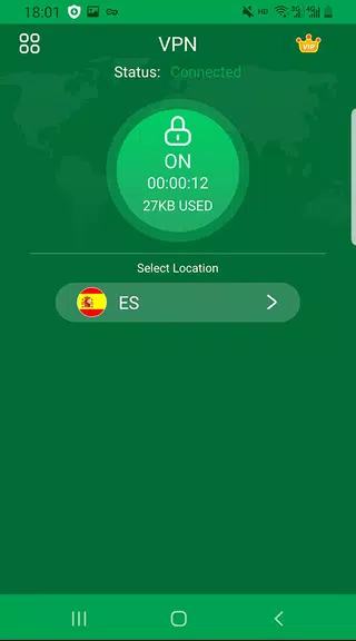 GTG Green VPN-Fast Free Proxy Screenshot 3