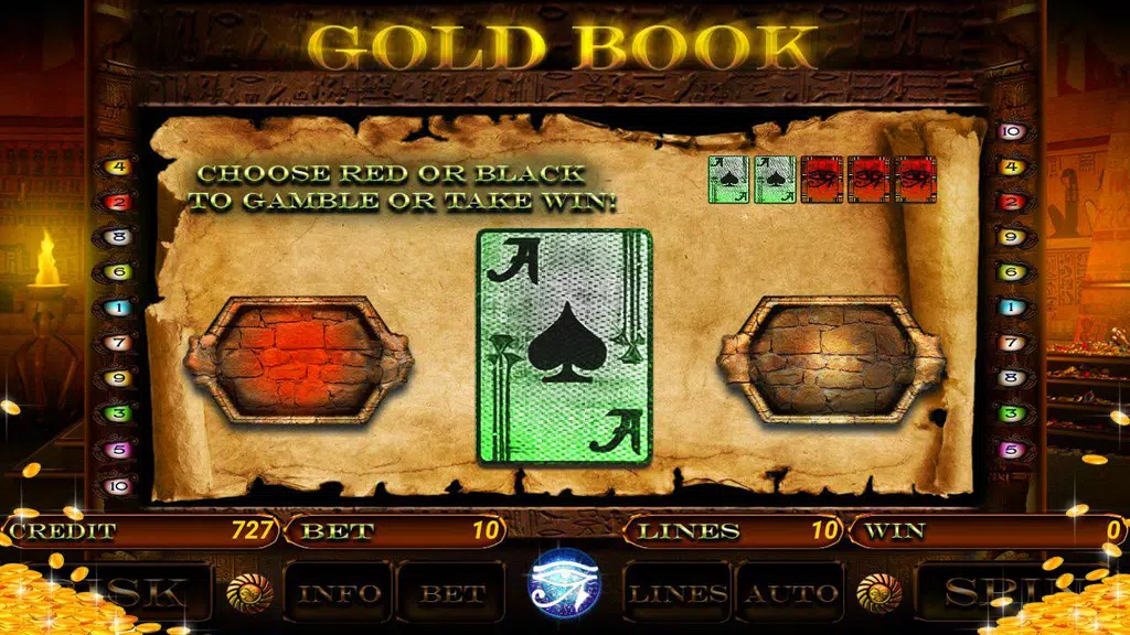 Gold Book slot Screenshot 3