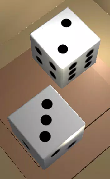 Two Dice: Simple free 3D dice Screenshot 1