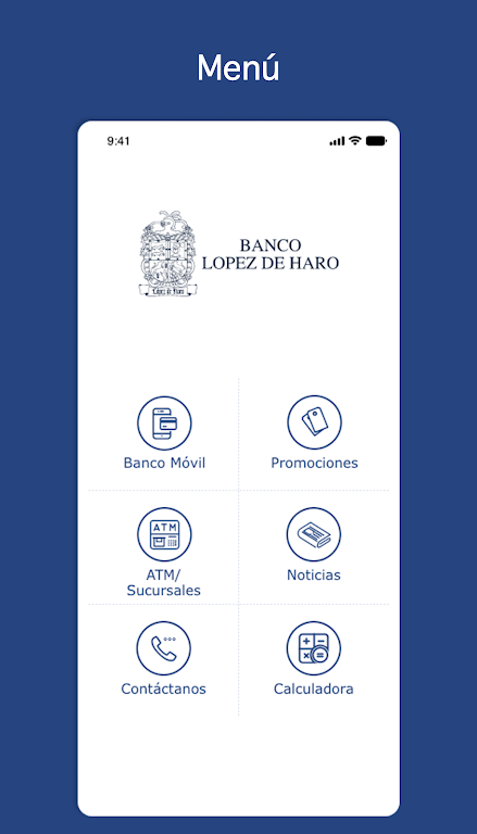 Banco López de Haro, Móvil Ban Screenshot 2