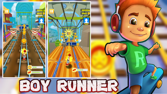 New Subway Runner - Super Railway Surf Adventure Mod Screenshot 2