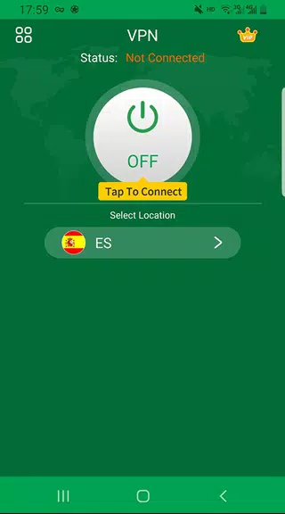 GTG Green VPN-Fast Free Proxy Screenshot 1