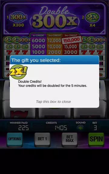 Double 300x Slot Machine Screenshot 3