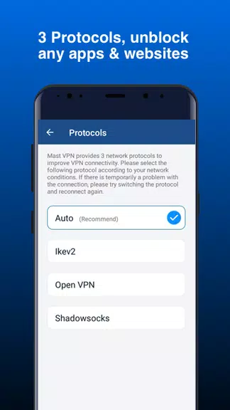 Mast VPN – Free, Secure & Super Fast VPN Proxy Screenshot 4