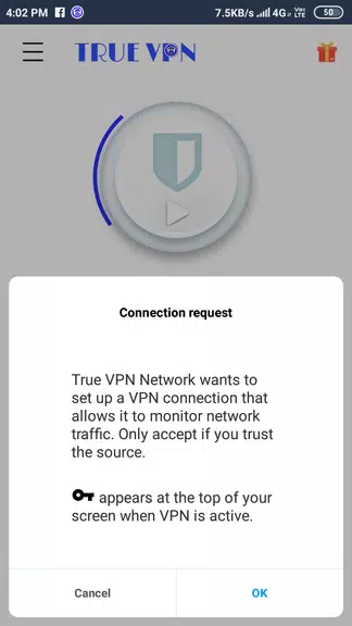 True VPN Network / Free Vip IP 2019 Screenshot 1