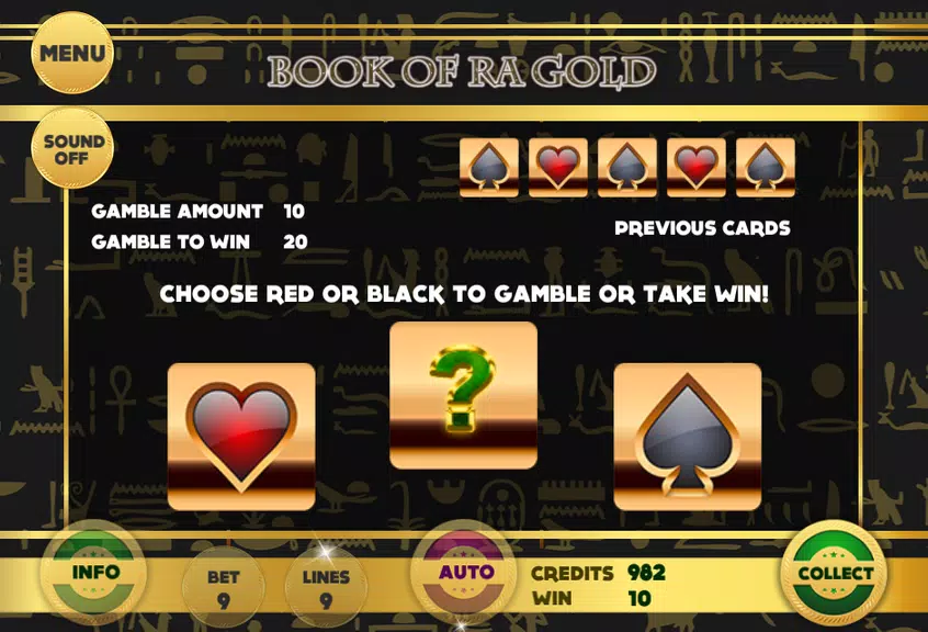 Book of RA Gold Slot Screenshot 4