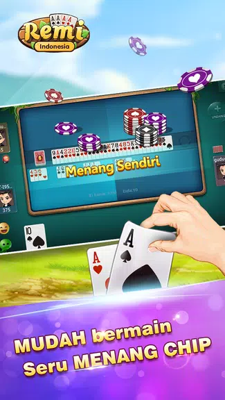 Remi Poker Online for Free Screenshot 2