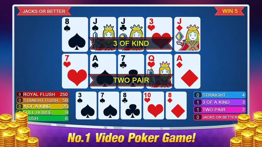 Video Poker - Classic Games Screenshot 3