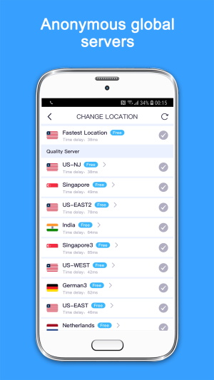 VPN Free Internet Screenshot 1