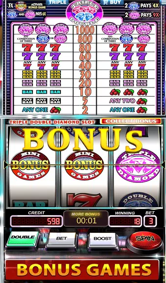 Slots Triple Double Diamond Screenshot 3