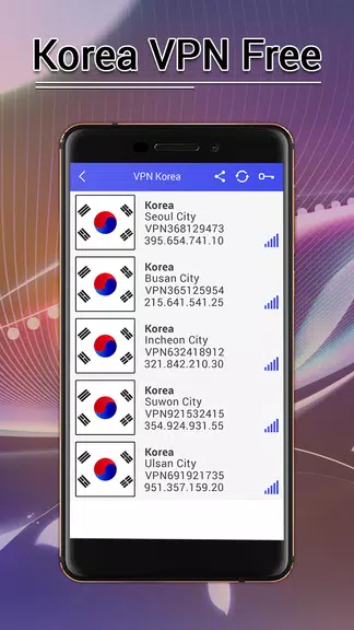 South Korea VPN Free Screenshot 3