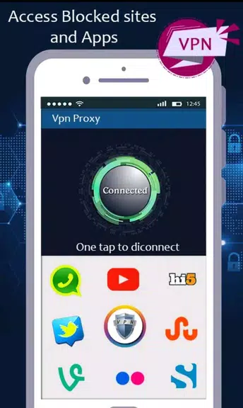 Best Secure VPN Free : WiFi Hotspot Security VPN Screenshot 4