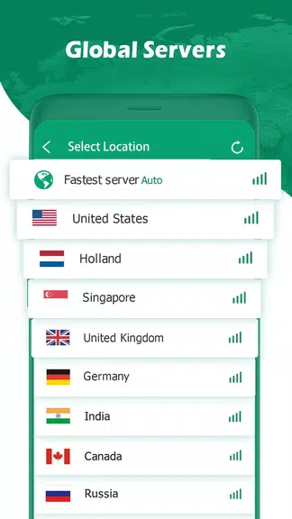 Free Secure VPN - Unlimited fast proxy VPN Screenshot 3