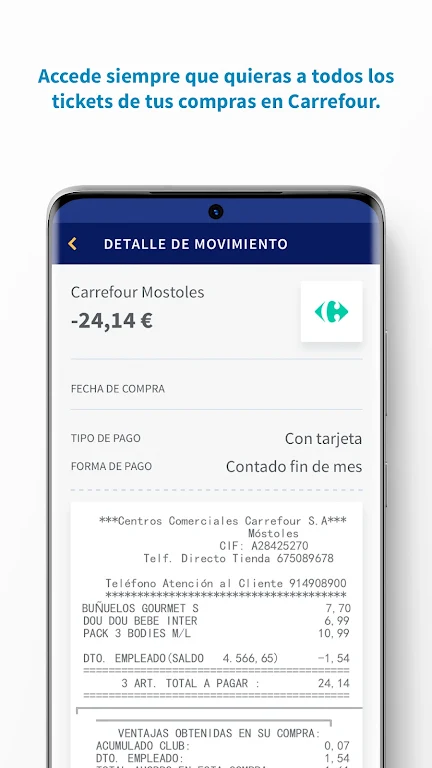 Carrefour PASS Móvil Screenshot 3