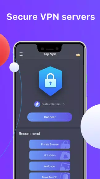 Fast VPN Proxy - ONE TAP VPN Screenshot 3