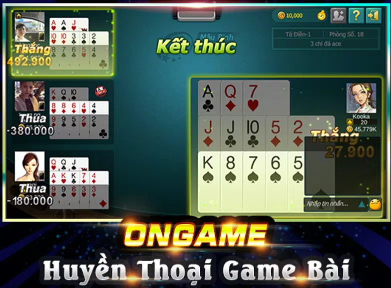 Ongame Mậu Binh (game bài) Screenshot 2