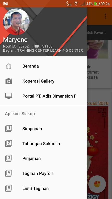 MySiskop Adis Screenshot 3