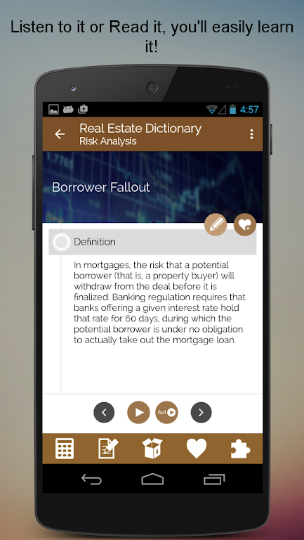 Real Estate Dictionary Screenshot 4