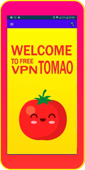 VPN Tomato Fast Server & Unblock VPN Proxy Screenshot 1