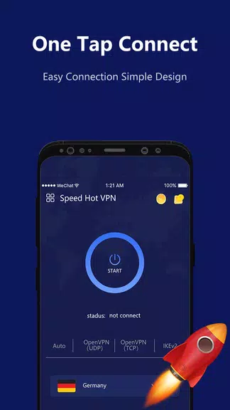 Speed Hot VPN-Fast, Secure, Free Screenshot 1