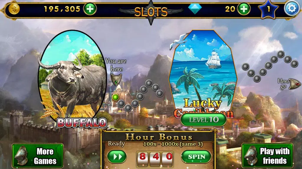 Buffalo Casino Free Slots Game Screenshot 1