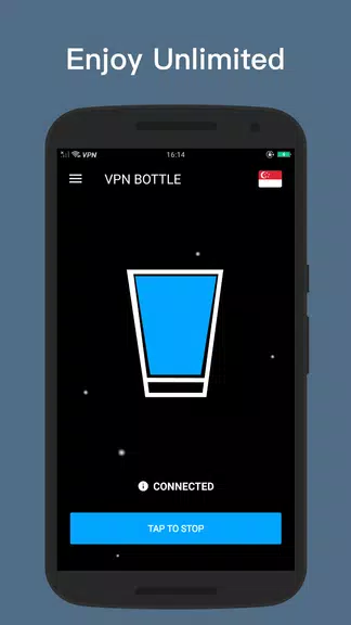 VPN BOTTLE - Free Security Unblock Shield Proxy Screenshot 3