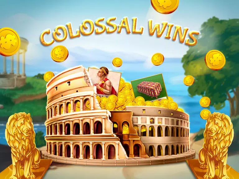 Rome Slots Casino Machine Screenshot 3