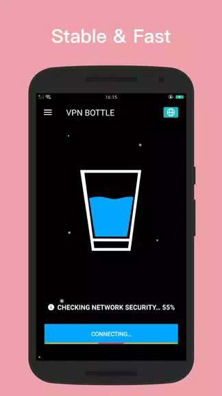 VPN BOTTLE - Free Security Unblock Shield Proxy Screenshot 2