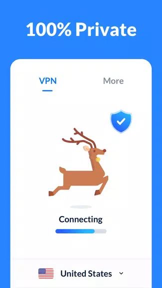 Free VPN - A Fast, Secure & Unlimited, VPN Free Screenshot 1