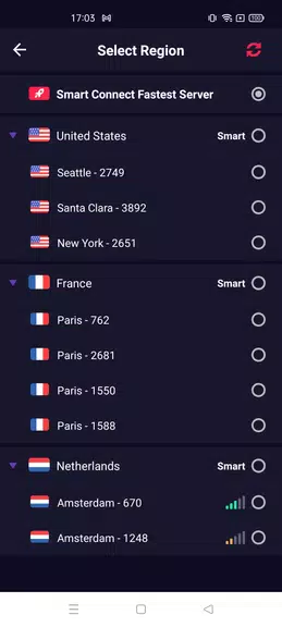 VPN Inf - Security Stable VPN Screenshot 2